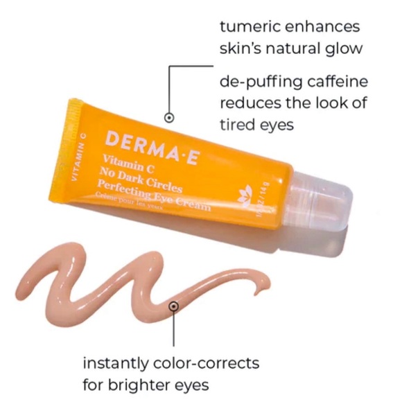 DERMA•E * Vitamin C NO DARK CIRCLES Eye Cream - Picture 3 of 10